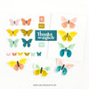 11499 ~  Layering Stencil ~ Boho Butterfly