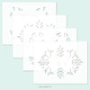 11509 ~ Layering Stencil ~ Threads of Kindness