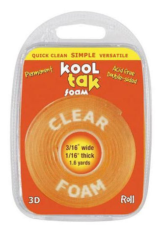 K-TAK ~ Kool Tak Clear Foam