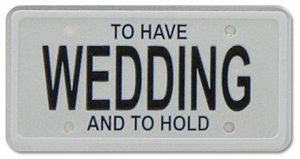 01752 Scrap Plate - Wedding