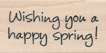 0623D ~ Wishing Happy Spring
