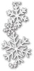 POP1924 ~ Stitched Alpine Snowflake Band