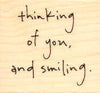 2909E Thinking & Smiling