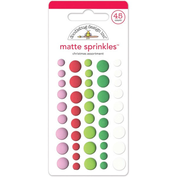 DB-5315 Matte Sprinkles ~ Christmas Assortment