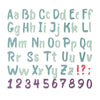 664491 ~ Thinlits Dies - Bold Brush Alphabet