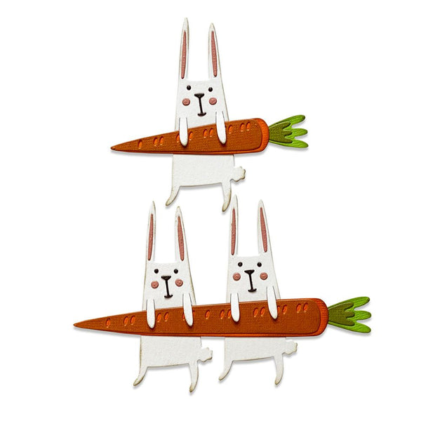665213 ~ Thinlits Dies - Carrot Bunny