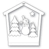 94604 ~ Snowman House Frame