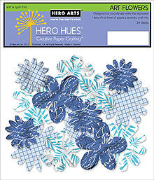 CH208 Art Flowers - Sea Print