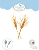 ELS-1613 ~ Garden Notes Wheat Sheath