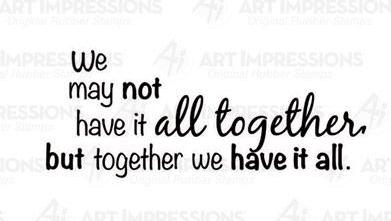 H4142 - Cling Stamps ~ All Together