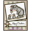 HHP09 House Mouse Designs ~ Mistletoe Bunnies
