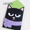 5341 ~ Black Cat Gift Card Holder Set