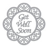 S4-831 Designer Series ~ Get Well Soon Scalloped Circle
