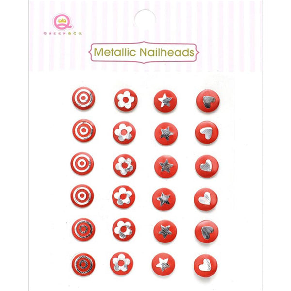 Metallic Nailheads ~ Assorted Colours