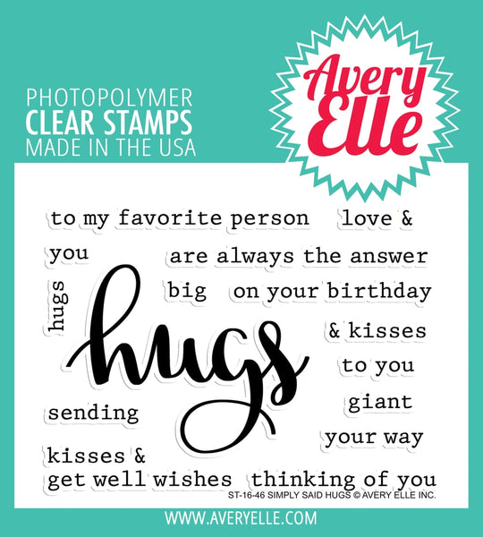 AE1646 ~ Simply Said Hugs