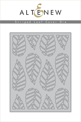 ALT1846 ~ Striped Leaf Cover Die