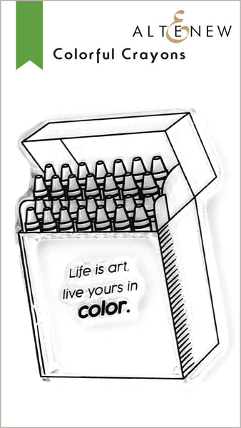 ALT4897 ~ Colorful Crayons