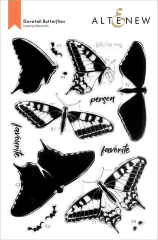 ALT6094 ~ Dovetail Butterflies Set