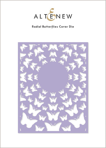 ALT4886 ~ Radial Butterflies Cover Die