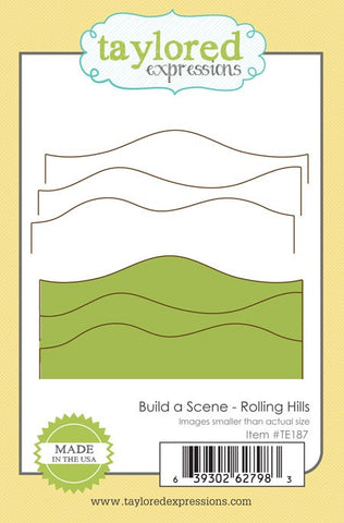 TE187~ Build a Scene ~ Rolling Hills