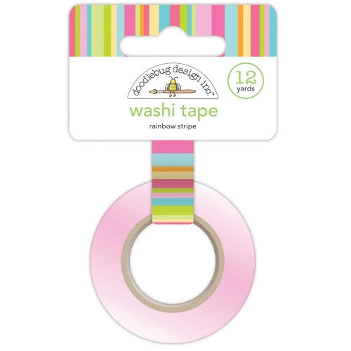 DB-4109 Washi Tape ~ Rainbow Stripe