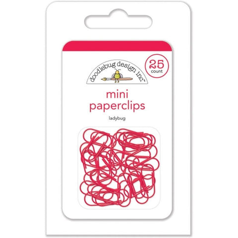 DB-4497 Mini Paperclips ~ Ladybug