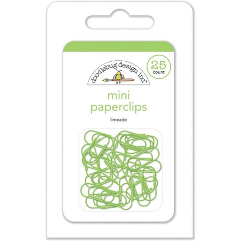 DB-4500 Mini Paperclips ~ Limeade