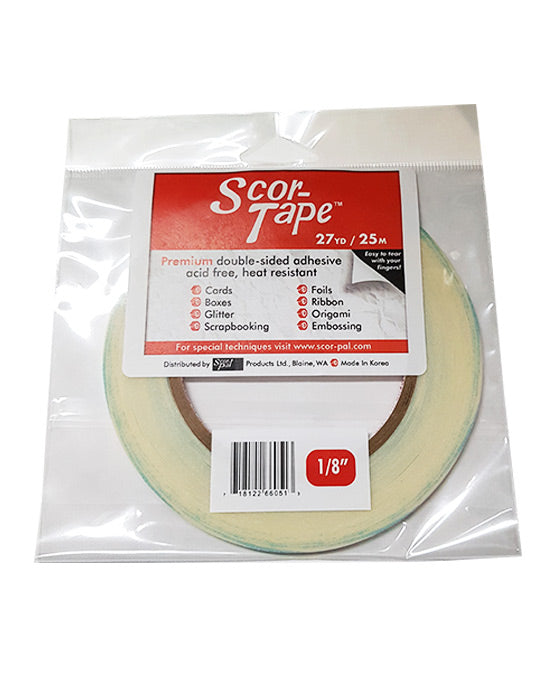 Sookwang Scor-Pal Double Sided Adhesive Tape Sheets 5-Pack