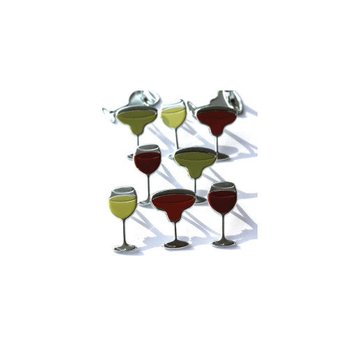 EOB-8897 Eyelet Outlet Brads ~ Cocktails / Wine Glass