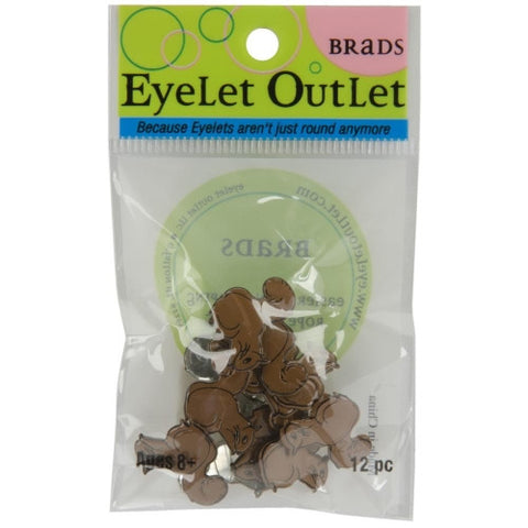 EOB-9184 Eyelet Outlet Brads ~ Squirrel