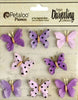 Teastained Pink Layered Butterflies ~ Assorted Colours