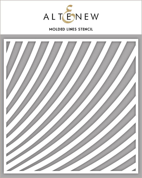 ALT2391 ~ Molded Lines Stencil